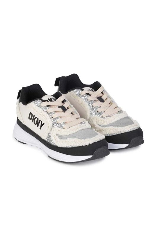 Дитячі кросівки Dkny колір сірий (3216878)