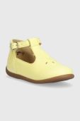 Дитячі шкіряні балетки Pom D'api колір жовтий (3176267)