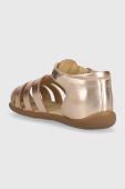 Дитячі шкіряні сандалі Pom D'api колір рожевий (3058056)