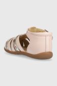 Дитячі шкіряні сандалі Pom D'api колір рожевий (3207370)
