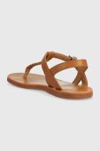 Дитячі шкіряні сандалі Pom D'api колір коричневий (2988277)