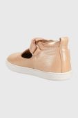 Дитячі шкіряні туфлі Shoo Pom колір рожевий (3247846)