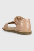 Дитячі шкіряні сандалі Shoo Pom колір бежевий (3207464)