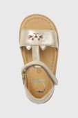 Дитячі шкіряні сандалі Shoo Pom колір золотий (3207473)