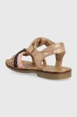 Дитячі шкіряні сандалі Shoo Pom колір бежевий (3247864)