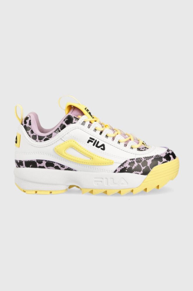 Дитячі кросівки Fila FFK0115 DISRUPTOR F колір білий