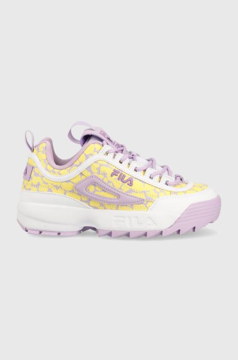 Дитячі кросівки Fila FFT0062 DISRUPTOR F колір фіолетовий China