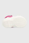 Дитячі шльопанці Crocs колір білий (3045206)