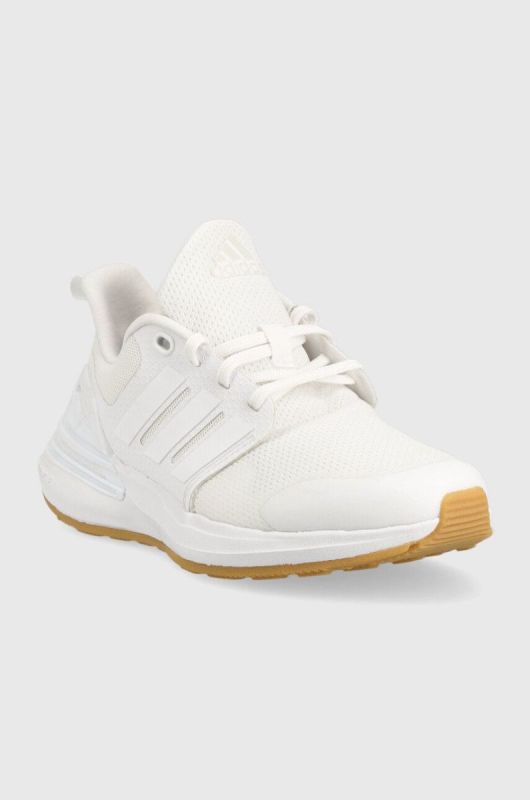 Дитячі кросівки adidas RapidaSport K колір білий фото 2