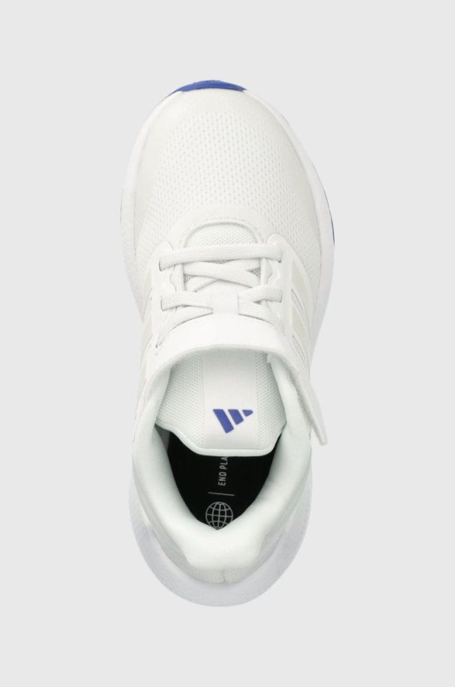 Дитячі кросівки adidas ULTRABOUNCE EL K колір білий (2952531) фото 4