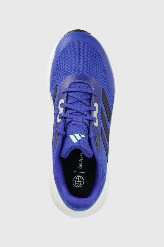Дитячі кросівки adidas RUNFALCON 3.0 K колір блакитний фото 4