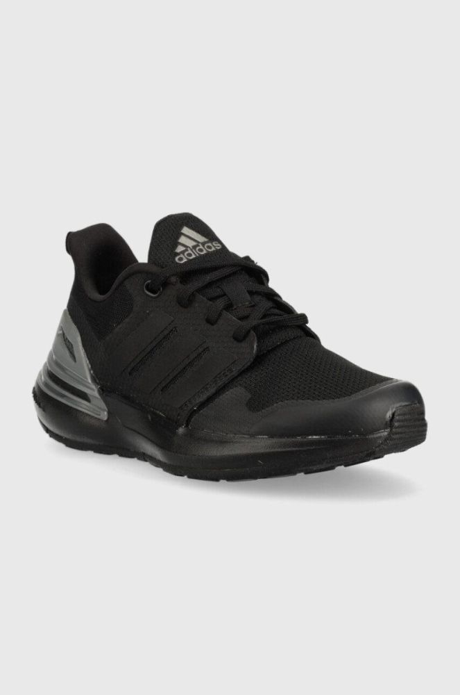 Дитячі кросівки adidas RapidaSport K колір чорний фото 2