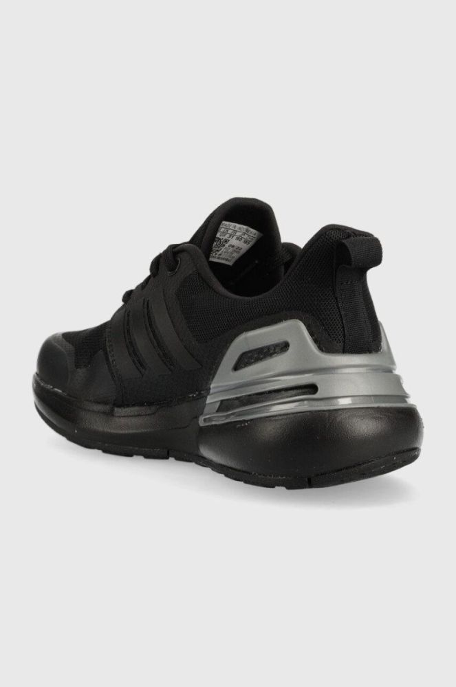 Дитячі кросівки adidas RapidaSport K колір чорний фото 3