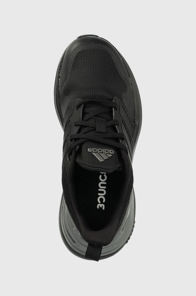 Дитячі кросівки adidas RapidaSport K колір чорний фото 4
