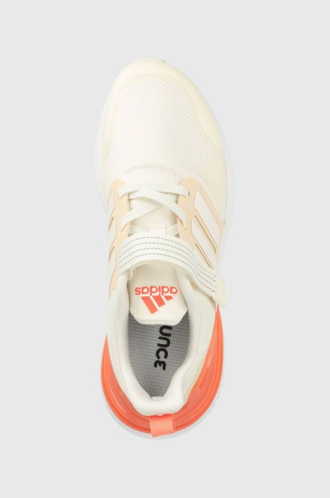 Дитячі кросівки adidas RapidaSport EL K колір помаранчевий фото 4