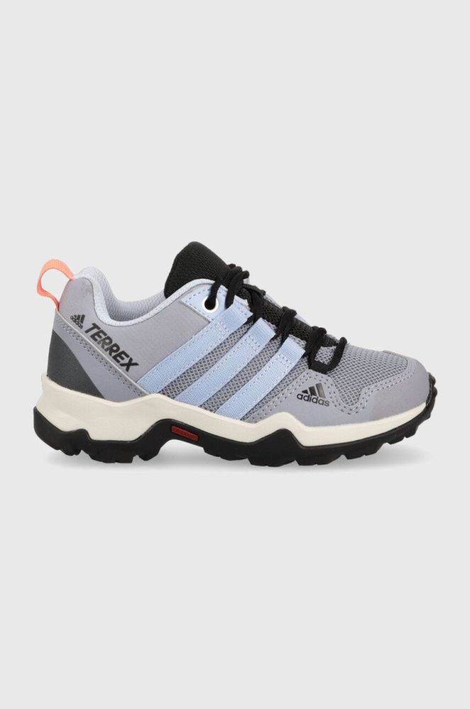 Дитячі черевики adidas TERREX TERREX AX2R K колір блакитний