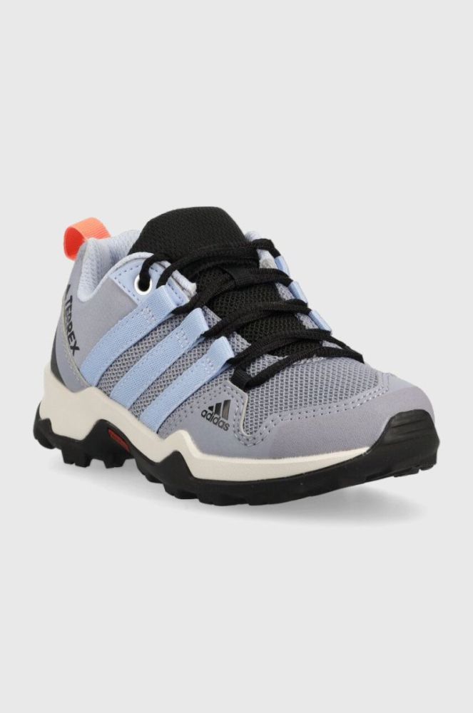 Дитячі черевики adidas TERREX TERREX AX2R K колір блакитний фото 2