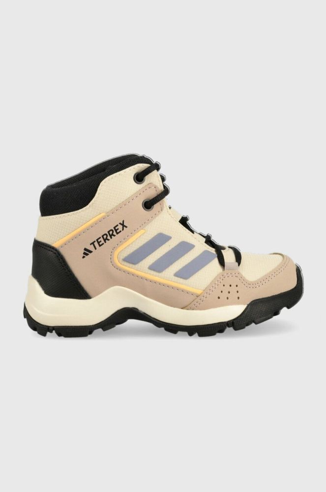 Дитячі черевики adidas TERREX TERREX HYPERHIKER M колір бежевий