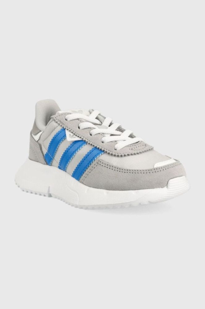 Дитячі кросівки adidas Originals RETROPY F2 C колір сірий фото 2