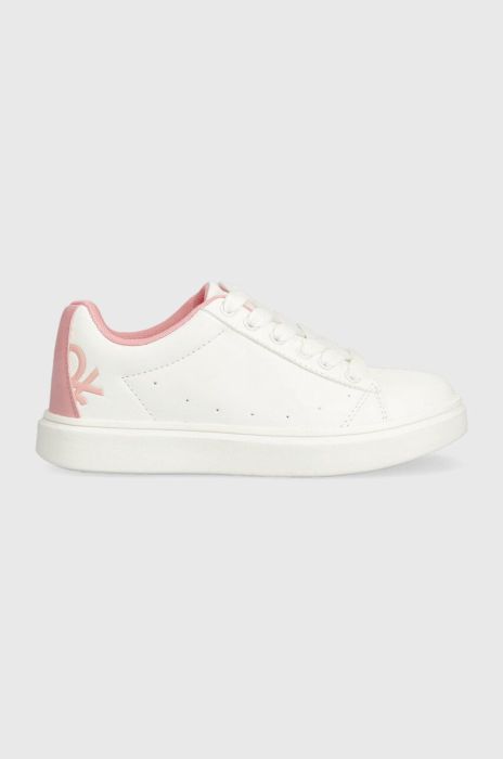 Дитячі кросівки United Colors of Benetton колір білий (3202855)