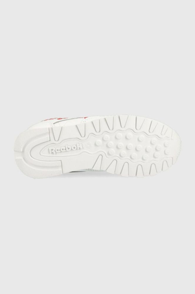 Дитячі кросівки Reebok Classic CL LTHR колір білий (2982586) фото 5