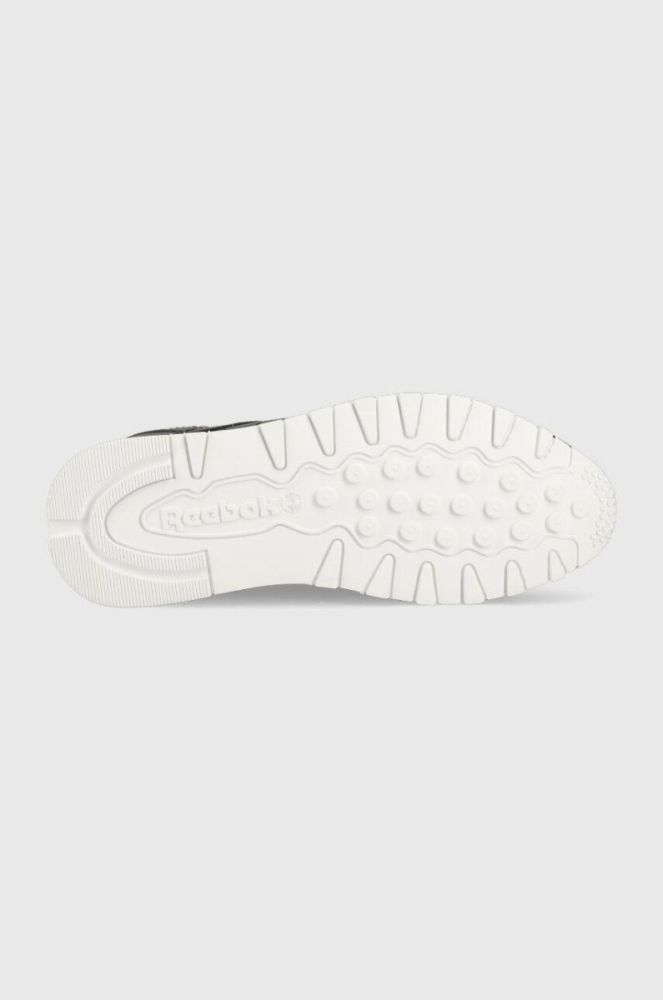 Дитячі кросівки Reebok Classic CL LTHR колір чорний (3017337) фото 5