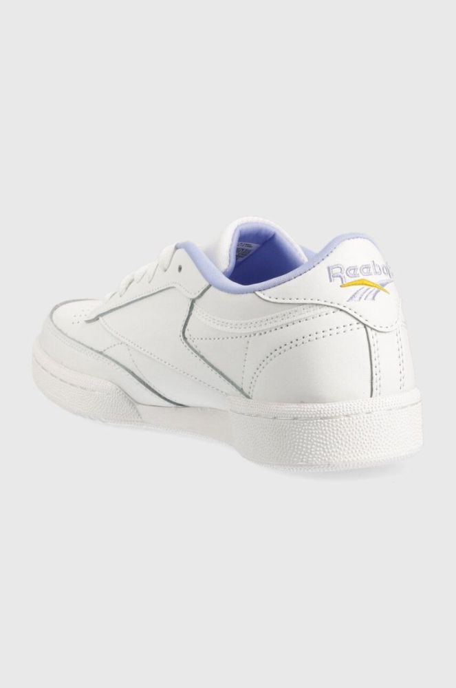 Дитячі кросівки Reebok Classic CLUB C колір білий фото 3