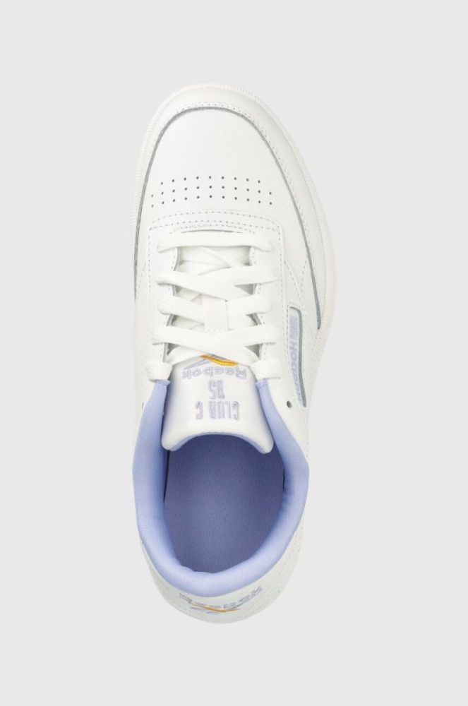 Дитячі кросівки Reebok Classic CLUB C колір білий фото 4