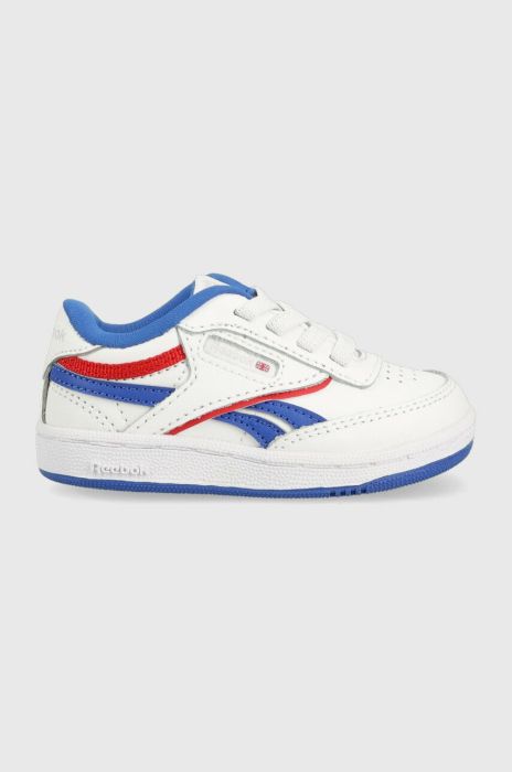 Дитячі шкіряні кросівки Reebok Classic CLUB C REVENGE колір білий