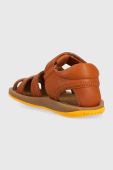 Дитячі шкіряні сандалі Camper колір коричневий (3202869)
