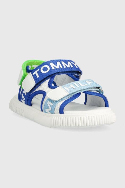 Дитячі сандалі Tommy Hilfiger колір блакитний (2951344) фото 2