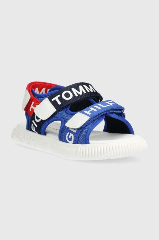 Дитячі сандалі Tommy Hilfiger колір синій (2951335) фото 2