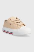 Дитячі кеди Tommy Hilfiger колір бежевий (2967472)