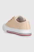 Дитячі кеди Tommy Hilfiger колір бежевий (2967472)