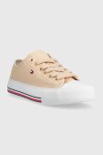 Дитячі кеди Tommy Hilfiger колір бежевий (2967487)