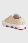 Дитячі кеди Tommy Hilfiger колір бежевий (2967487)