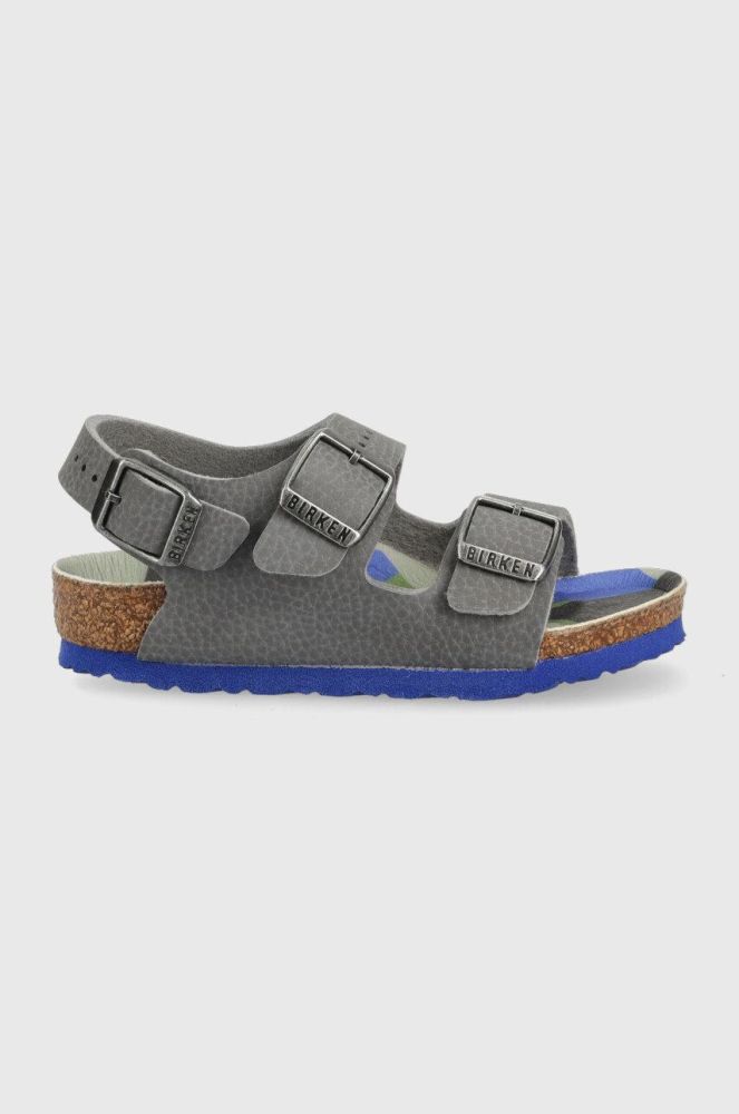 Дитячі сандалі Birkenstock Milano колір сірий