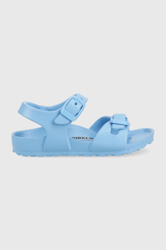 Дитячі сандалі Birkenstock Rio колір блакитний