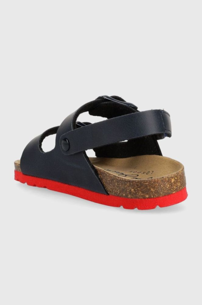 Дитячі сандалі Pepe Jeans Bio Double колір синій фото 3