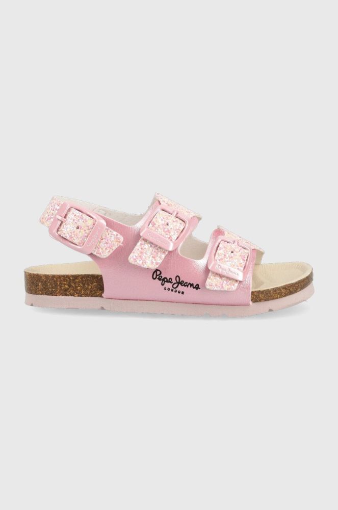 Дитячі сандалі Pepe Jeans колір рожевий (3272666)