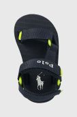 Дитячі сандалі Polo Ralph Lauren колір синій