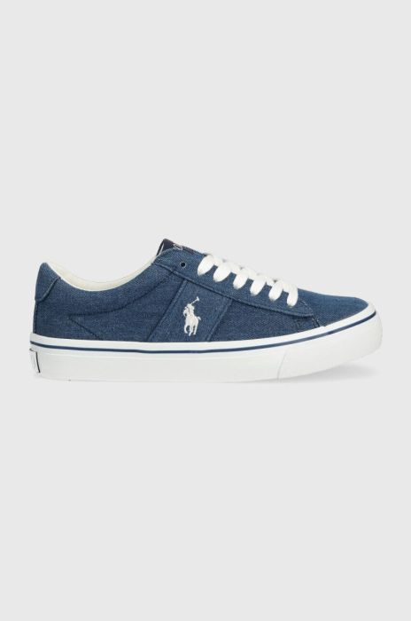 Дитячі кеди Polo Ralph Lauren колір блакитний (3106233)