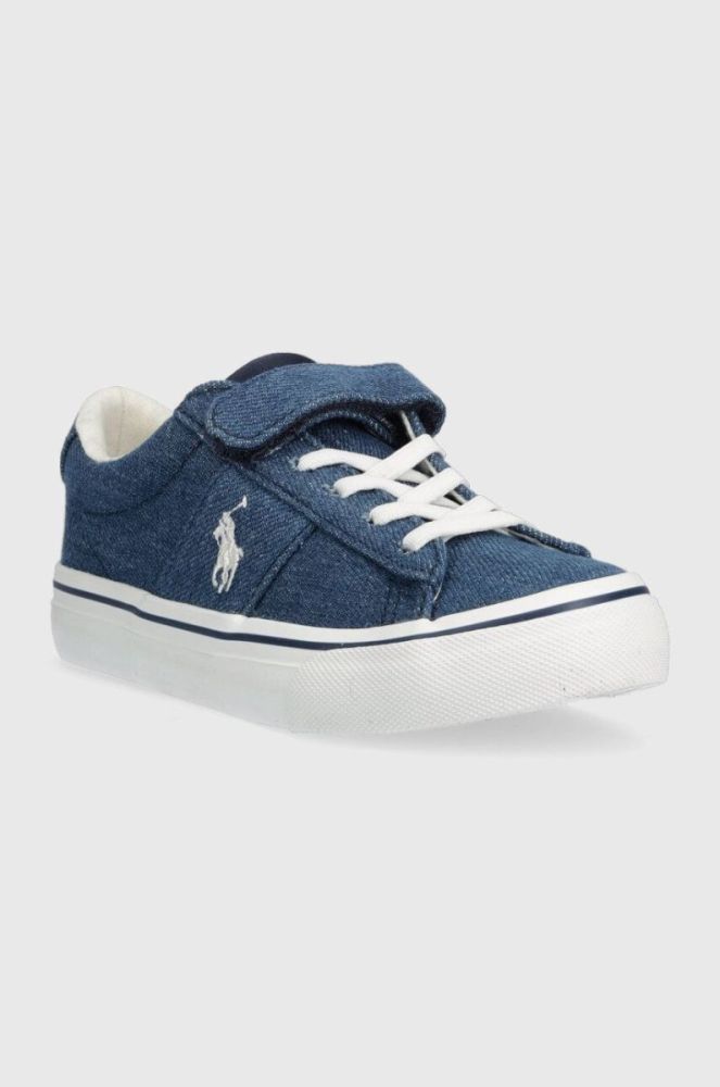 Дитячі кеди Polo Ralph Lauren колір блакитний (3103974) фото 2
