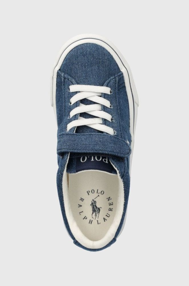 Дитячі кеди Polo Ralph Lauren колір блакитний (3103974) фото 4