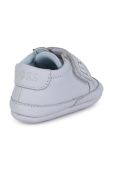 Дитячі шкіряні кросівки BOSS колір блакитний