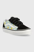 Дитячі кеди Vans UY Old Skool V MELT BLACK колір барвистий