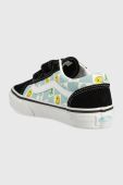 Дитячі кеди Vans UY Old Skool V MELT BLACK колір барвистий