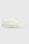 Черевики для немовля Vans IN Old Skool Crib GLTR WHITE колір білий