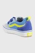 Дитячі кеди Vans UY ComfyCush New Skool V COBL MULTI колір блакитний