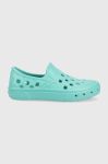 Дитячі кеди Vans UY Slip On TRK ALSN PSHFR колір бірюзовий